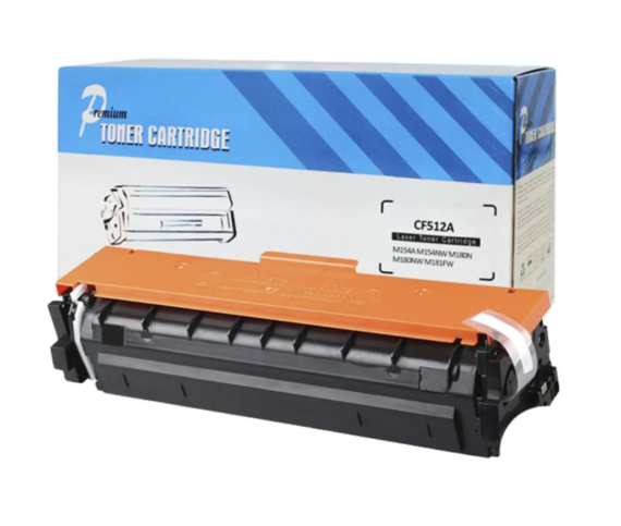 TONER COMPATÍVEL COM HP CF512A CF532A Y-PREMIUM