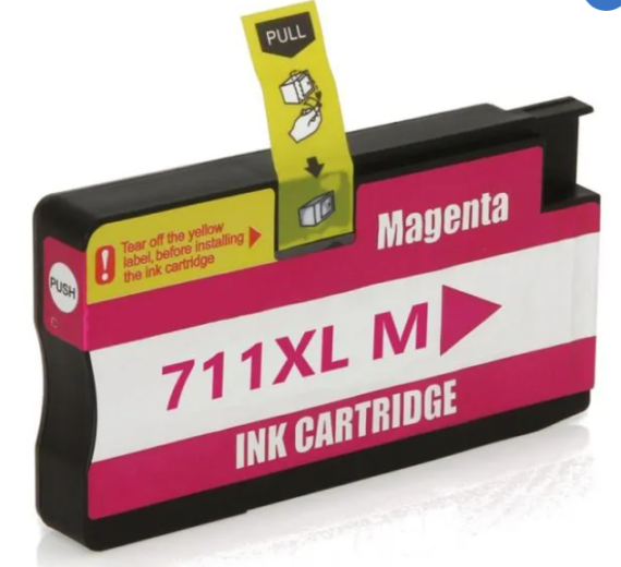 Cartucho de tinta HP 711 -  Magenta  Compatível