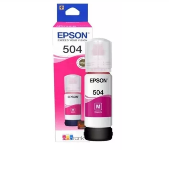 TINTA EPSON 504  ORIGINAL - MAGUENTA 70 ML