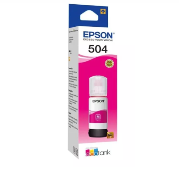 TINTA EPSON 504  ORIGINAL - MAGUENTA 70 ML