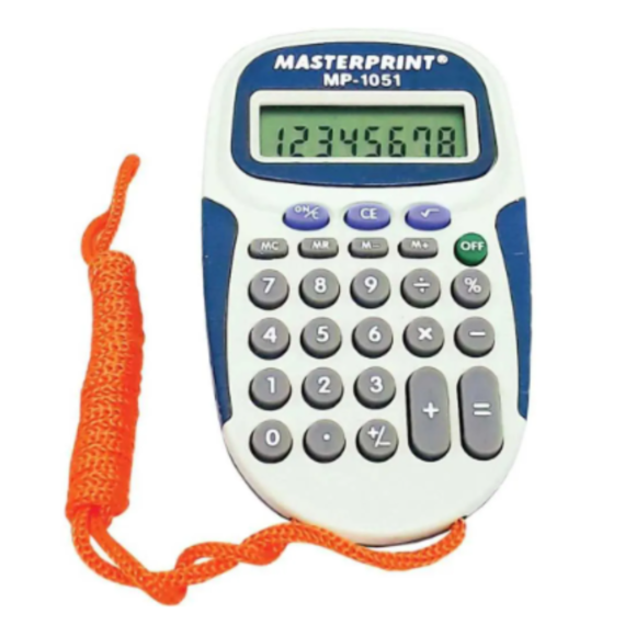 CALCULADORA MANUAL MP 1051 - MASTER PRINT