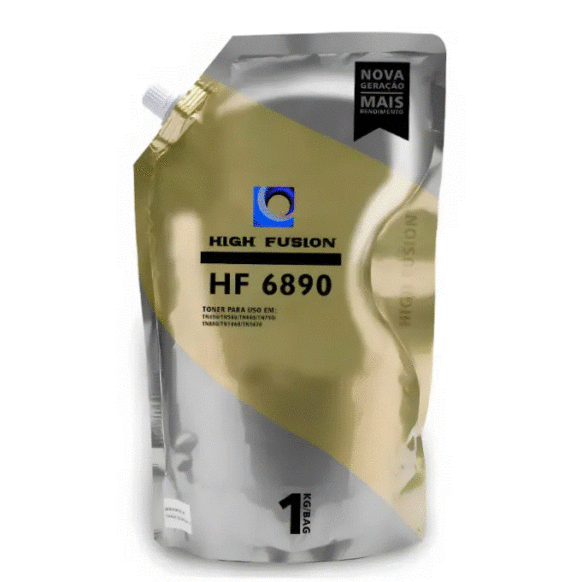 Pó Toner Brother  HIGH FUSION HF6890 BAG 1KG