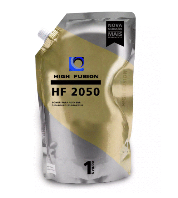 Pó de Toner Samsung HIGH FUSION HF2050 Universal BAG 1KG